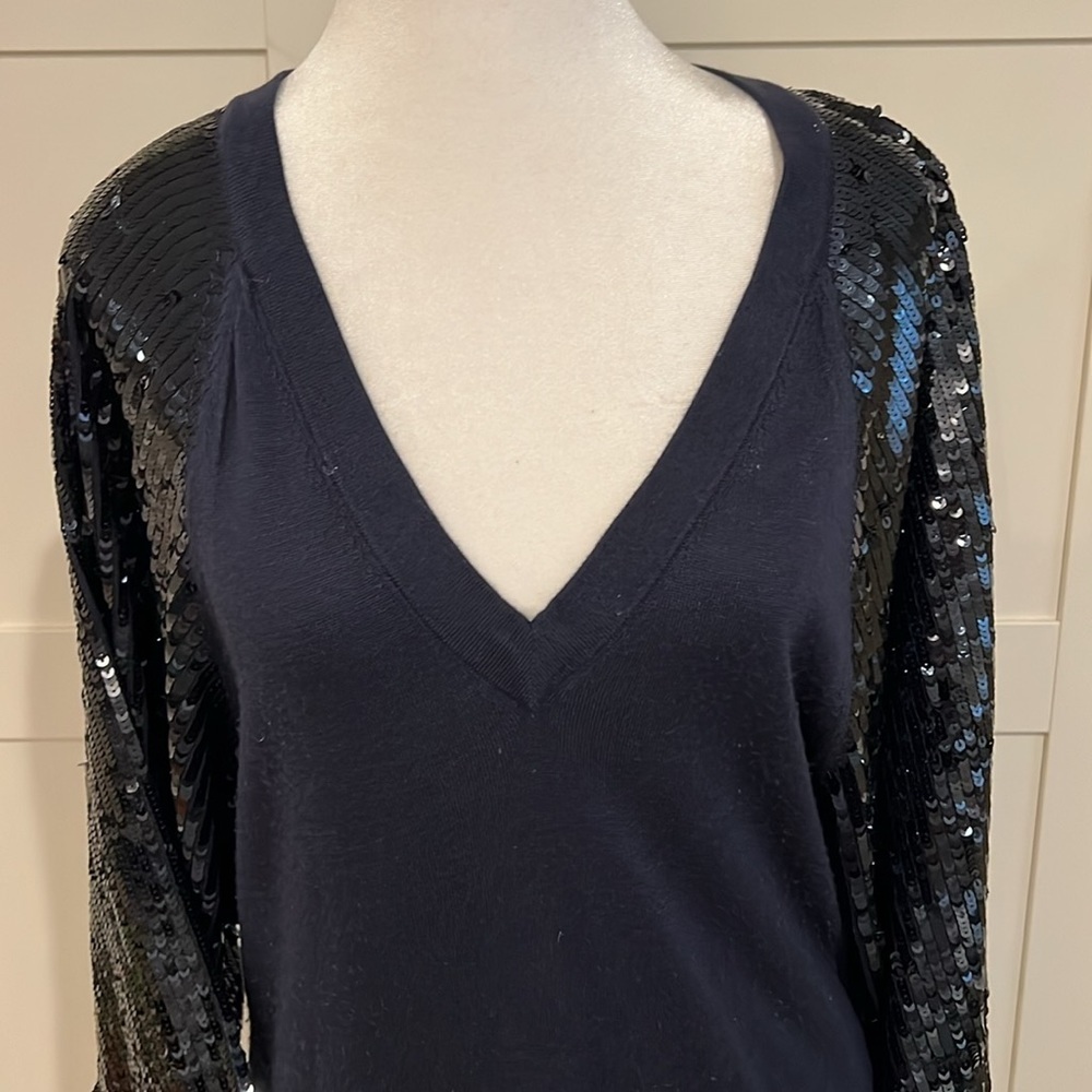 French Connection Starlight Knit sparkle dress - Picture 2 of 7
